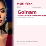 Golnam Name Meaning and Details