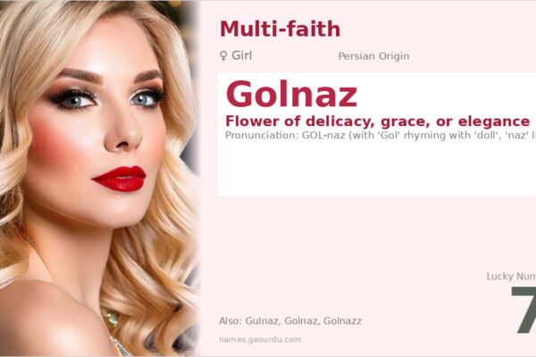 Golnaz Name Meaning — Persian Origin, Girl Name & Cultural Significance (2025)