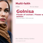 Golnisa Name Meaning and Details