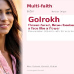 Golrokh Name Meaning and Details