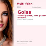 Golsa Name Meaning and Details
