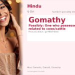 Gomathy Name Meaning and Details