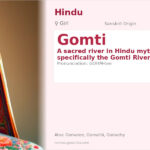 Gomti Name Meaning and Details