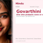 Govarthini Name Meaning and Details