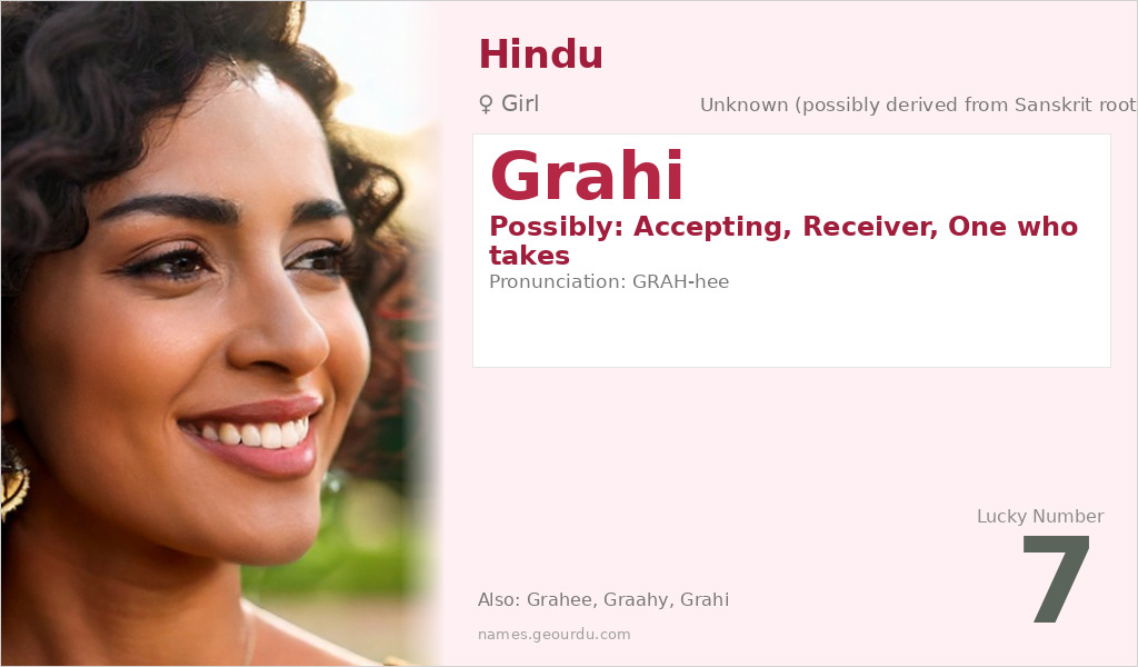 Grahi Name Meaning and Details