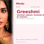 Greeshmi Name Meaning and Details