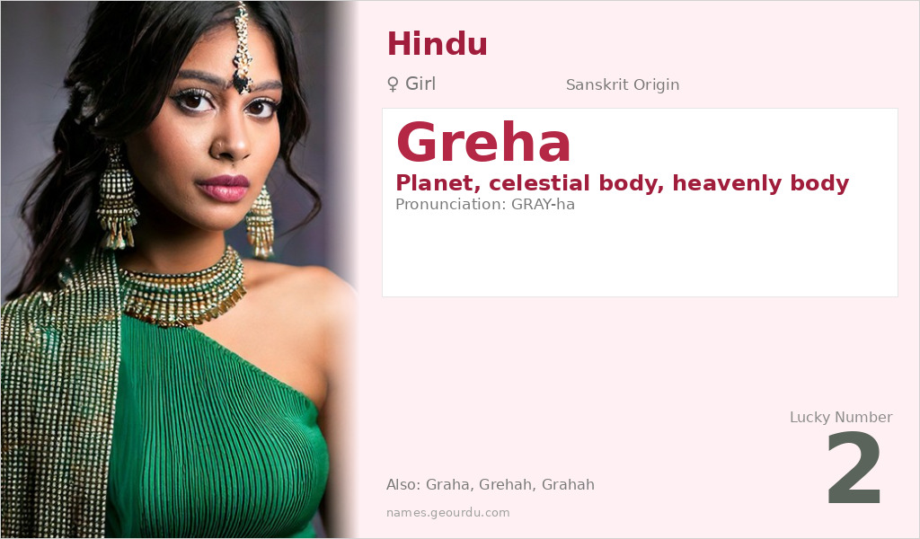 Greha Name Meaning and Details
