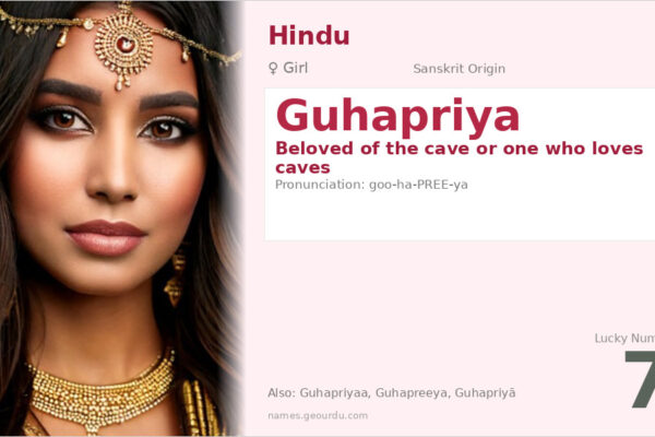 Guhapriya Meaning — Sanskrit Origin, Girl Name & Details (2025)