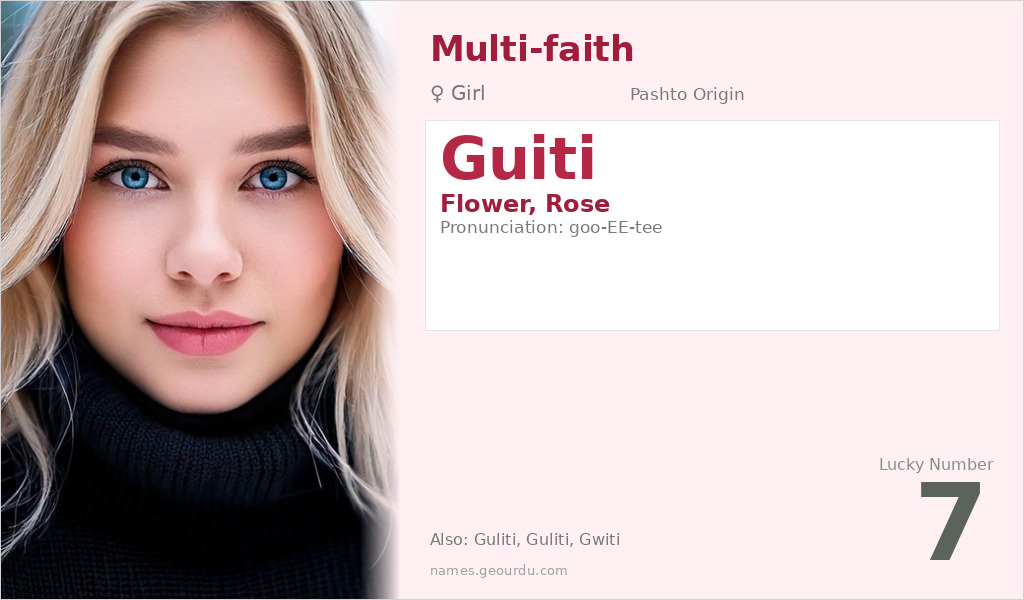Guiti Name Meaning and Details