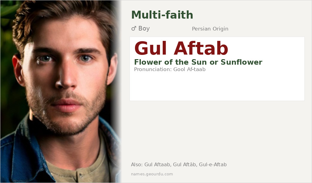 Gul Aftab Name Meaning and Details