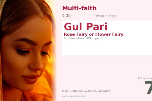 Gul Pari Name Meaning — Persian Origin, Girl Name & Details (2025)
