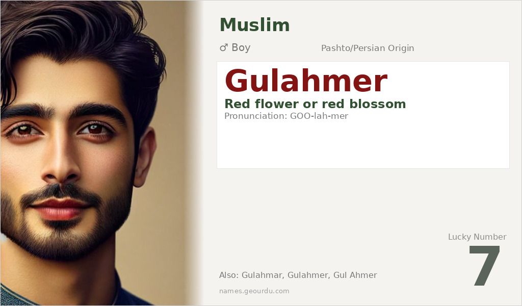 Gulahmer Name Meaning and Details