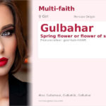 Gulbahar Name Meaning and Details