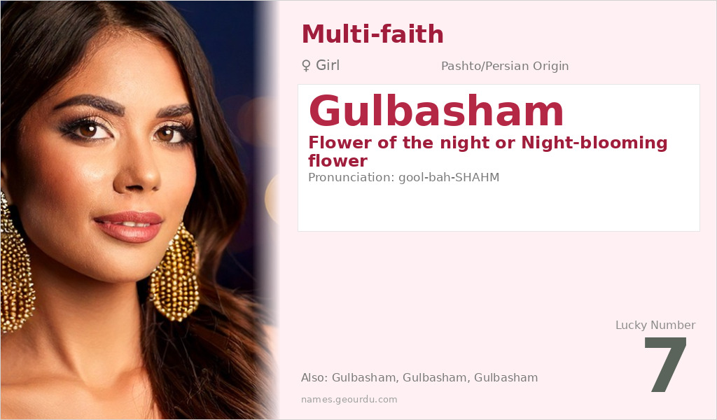 Gulbasham Name Meaning and Details