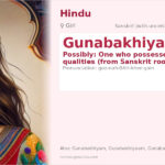 Gunabakhiyam Name Meaning and Details