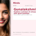 Gunalakshmi Name Meaning and Details