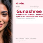 Gunashree Name Meaning and Details