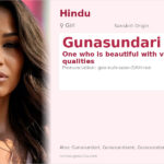 Gunasundari Name Meaning and Details
