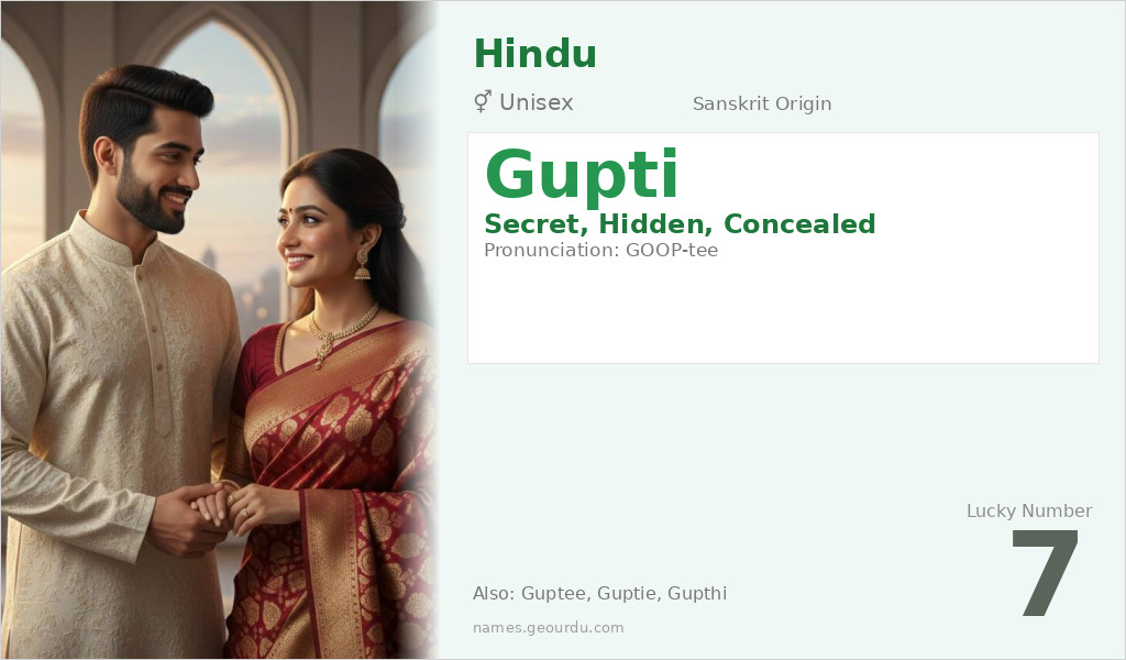 Gupti Name Meaning and Details