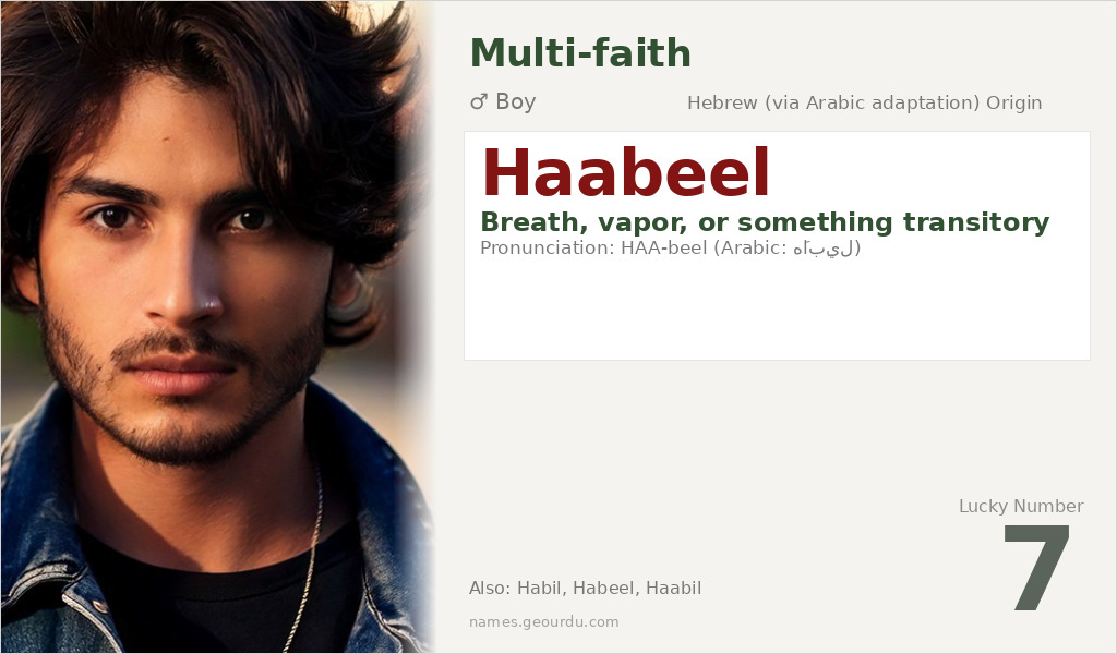 Haabeel Name Meaning and Details