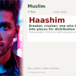 Haashim Name Meaning and Details
