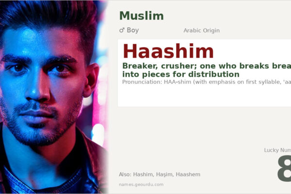 Haashim Name Meaning — Arabic Origin, Boy Name & Historical Significance (2025)