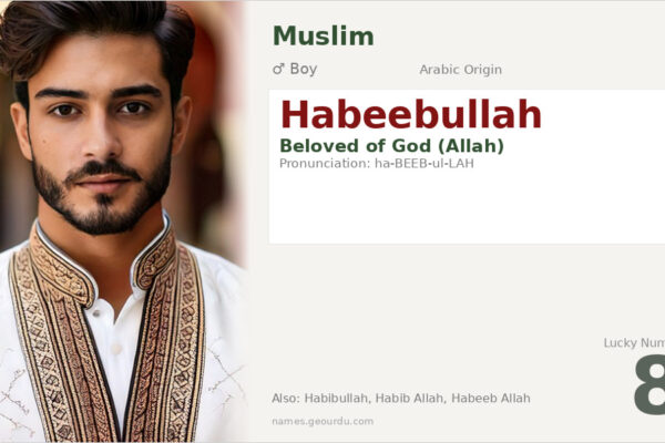 Habeebullah Meaning — Arabic Origin, Boy Name & Details (2025)