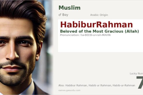 HabiburRahman Meaning — Arabic Origin, Boy Name & Details (2025)