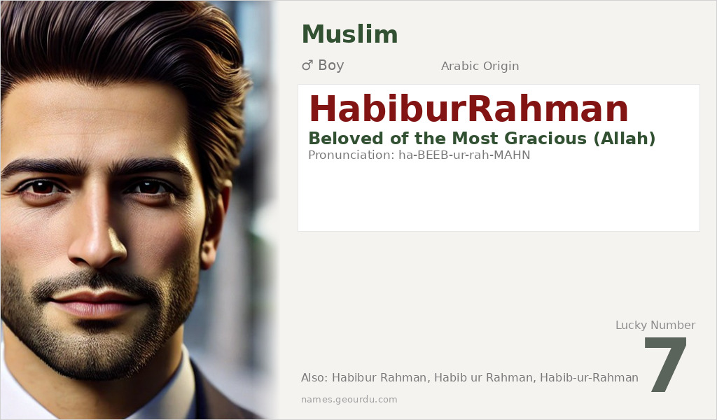 HabiburRahman Name Meaning and Details