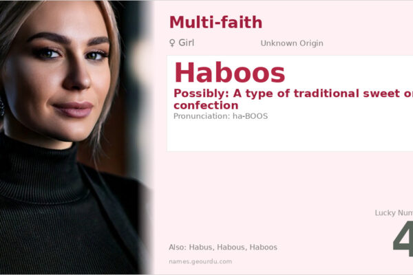 Haboos Name Meaning — Origin, Gender & Details (2025)