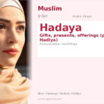 Hadaya Name Meaning and Details
