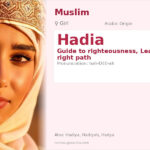 Hadia Name Meaning and Details