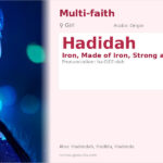 Hadidah Name Meaning and Details
