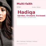 Hadiqa Name Meaning and Details