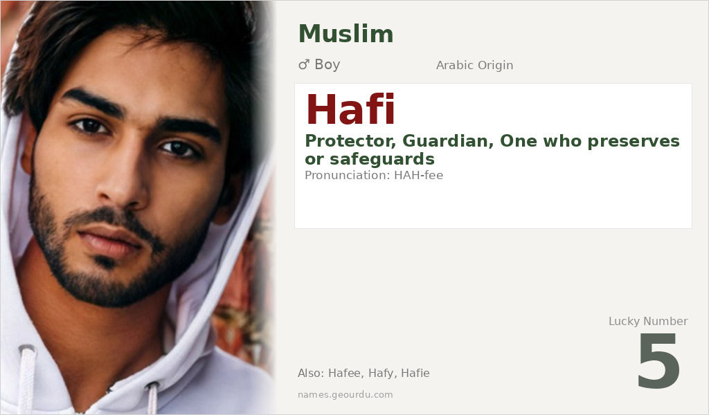 Hafi Name Meaning and Details