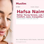 Hafsa Naim Name Meaning and Details