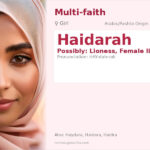 Haidarah Name Meaning and Details