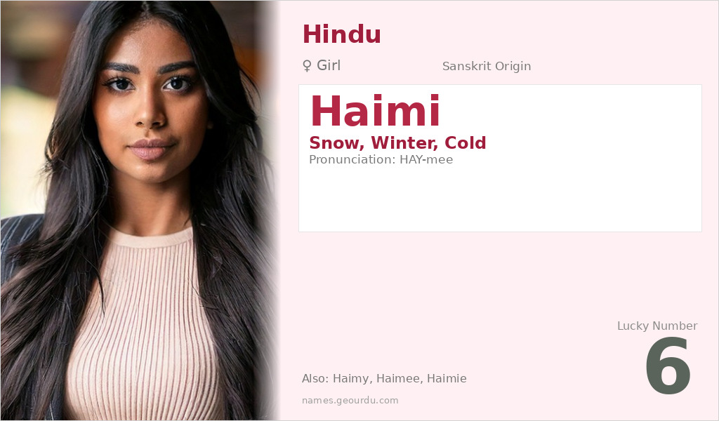 Haimi Name Meaning and Details