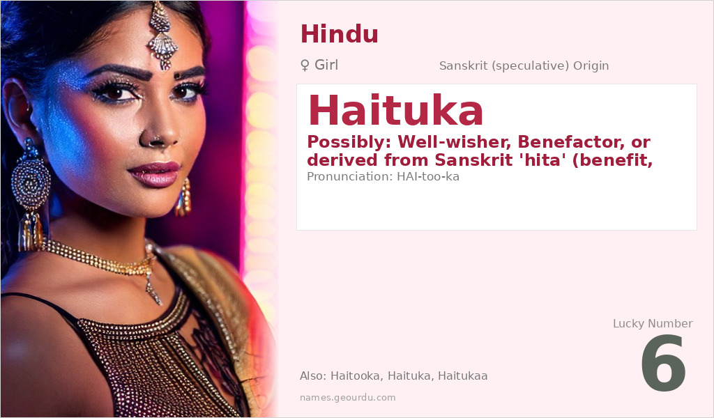 Haituka Name Meaning and Details