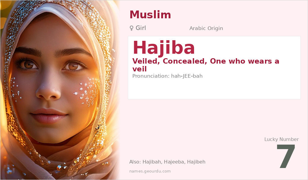 Hajiba Name Meaning and Details