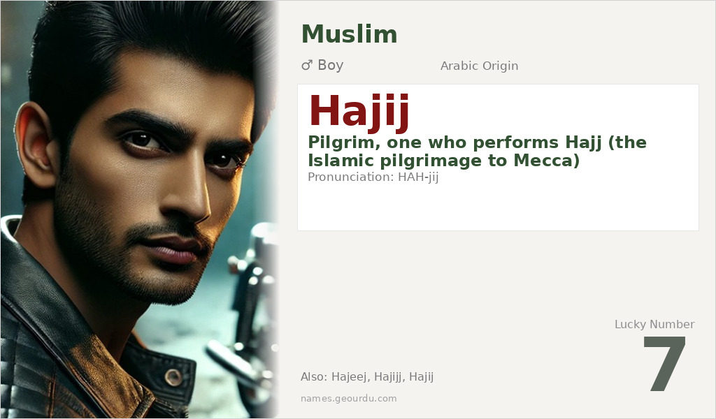 Hajij Name Meaning and Details