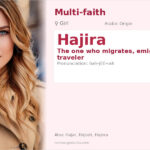 Hajira Name Meaning and Details