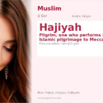 Hajiyah Name Meaning and Details