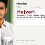 Hajveri Name Meaning and Details