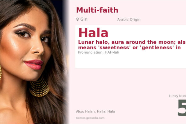 Hala Name Meaning — Arabic Origin, Girl Name & Details (2025)