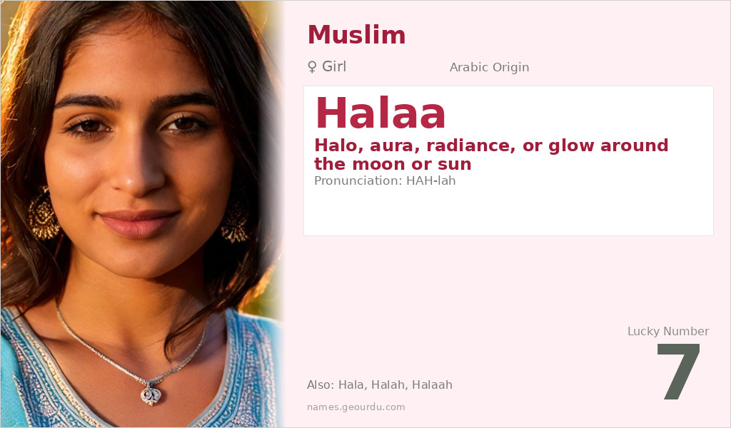 Halaa Name Meaning and Details