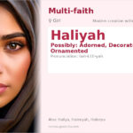 Haliyah Name Meaning and Details