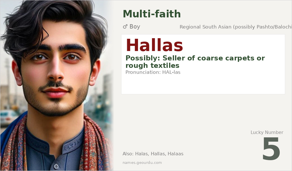 Hallas Name Meaning and Details