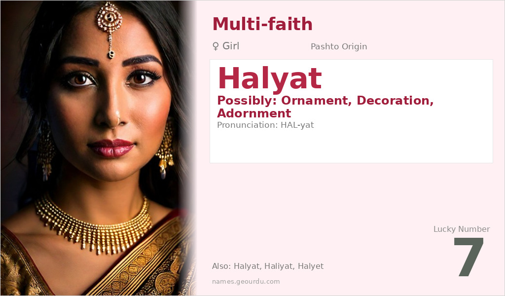 Halyat Name Meaning and Details