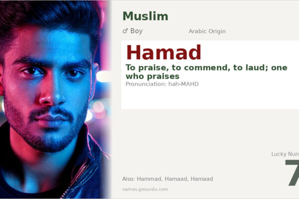 Hamad Name Meaning — Arabic Origin, Boy & Details (2025)